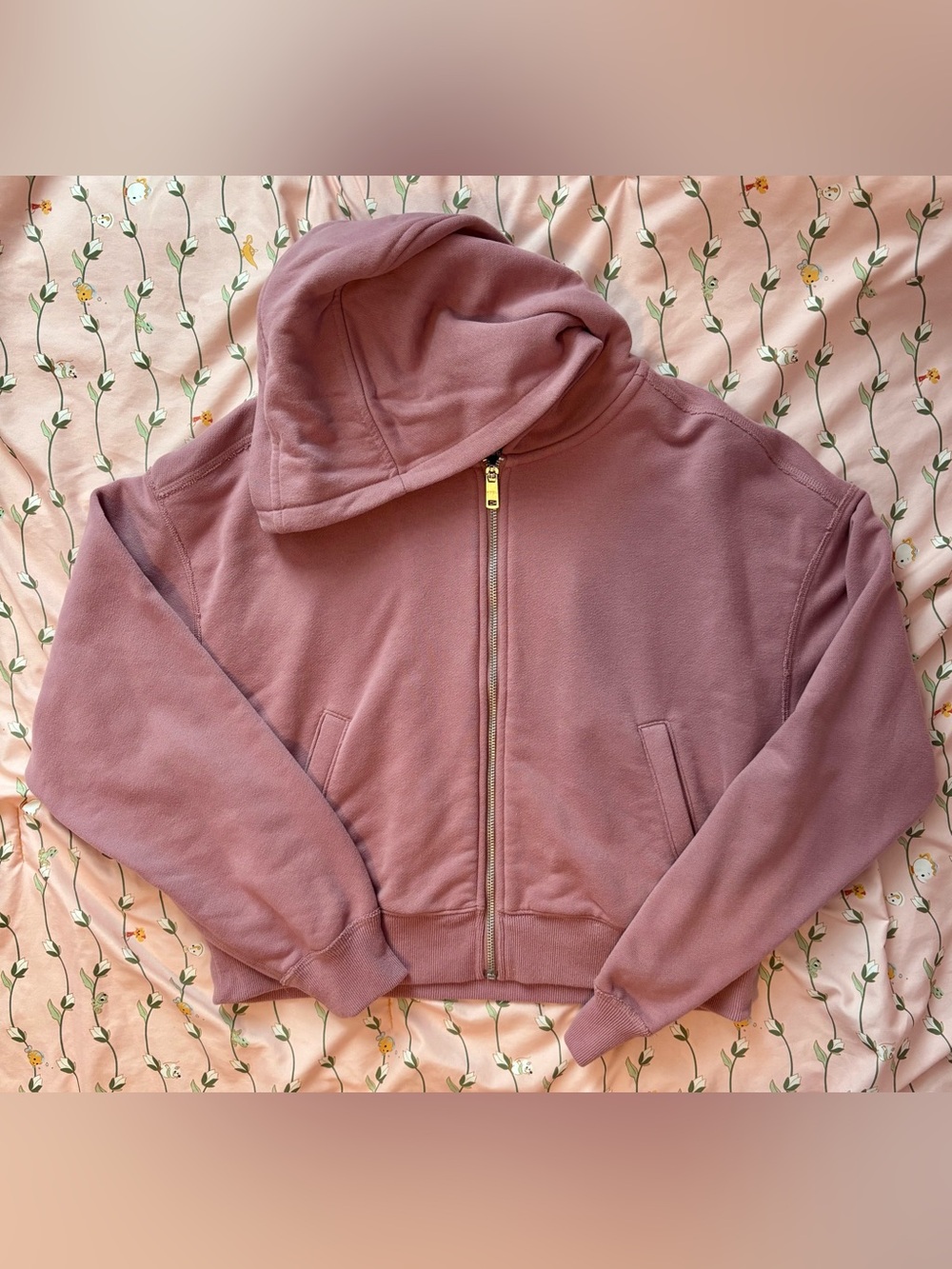 Abercrombie Ypb On The Go 6am Full-Zip Hoodie | Rose